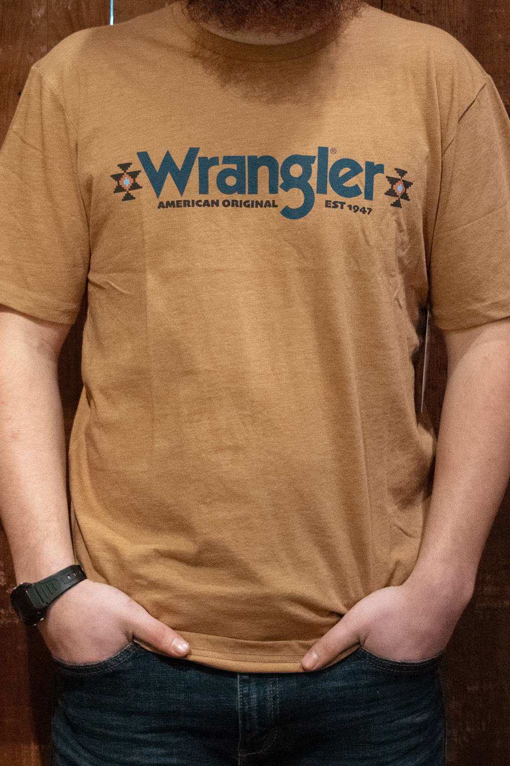 Wrangler Men's: American Original Aztec T-Shirt