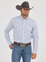 Load image into Gallery viewer, Wrangler Men&#39;s: Cody Johnson One Pocket Button Down Shirt
