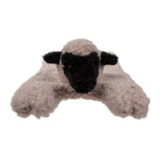 Load image into Gallery viewer, Barnyard Buddies Lamb Squeaky Plush Flattie Small/Med

