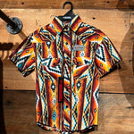 Load image into Gallery viewer, Rock &amp; Roll Denim: Boys Aztec Snap Shirt
