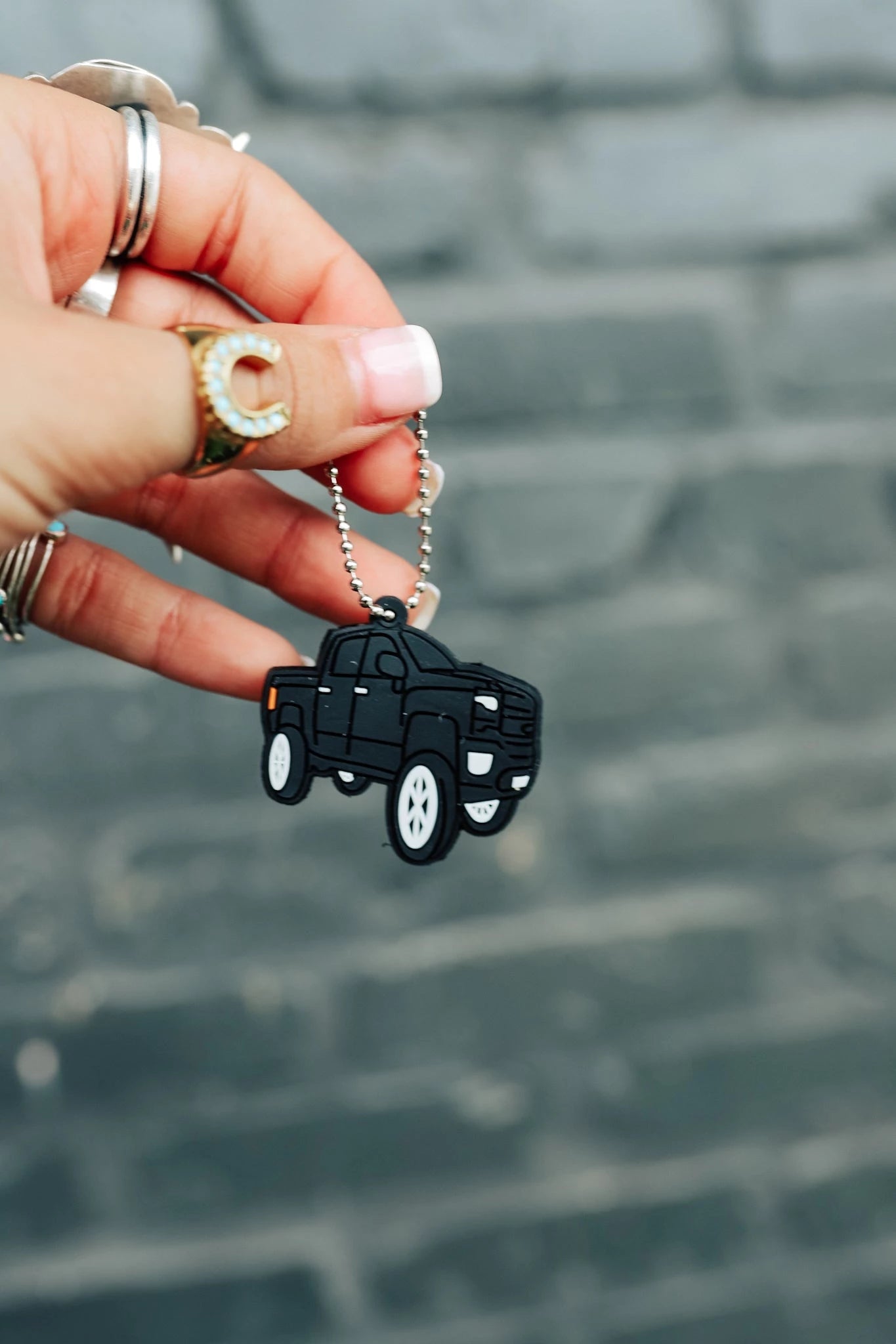 Black Truck Key Cap