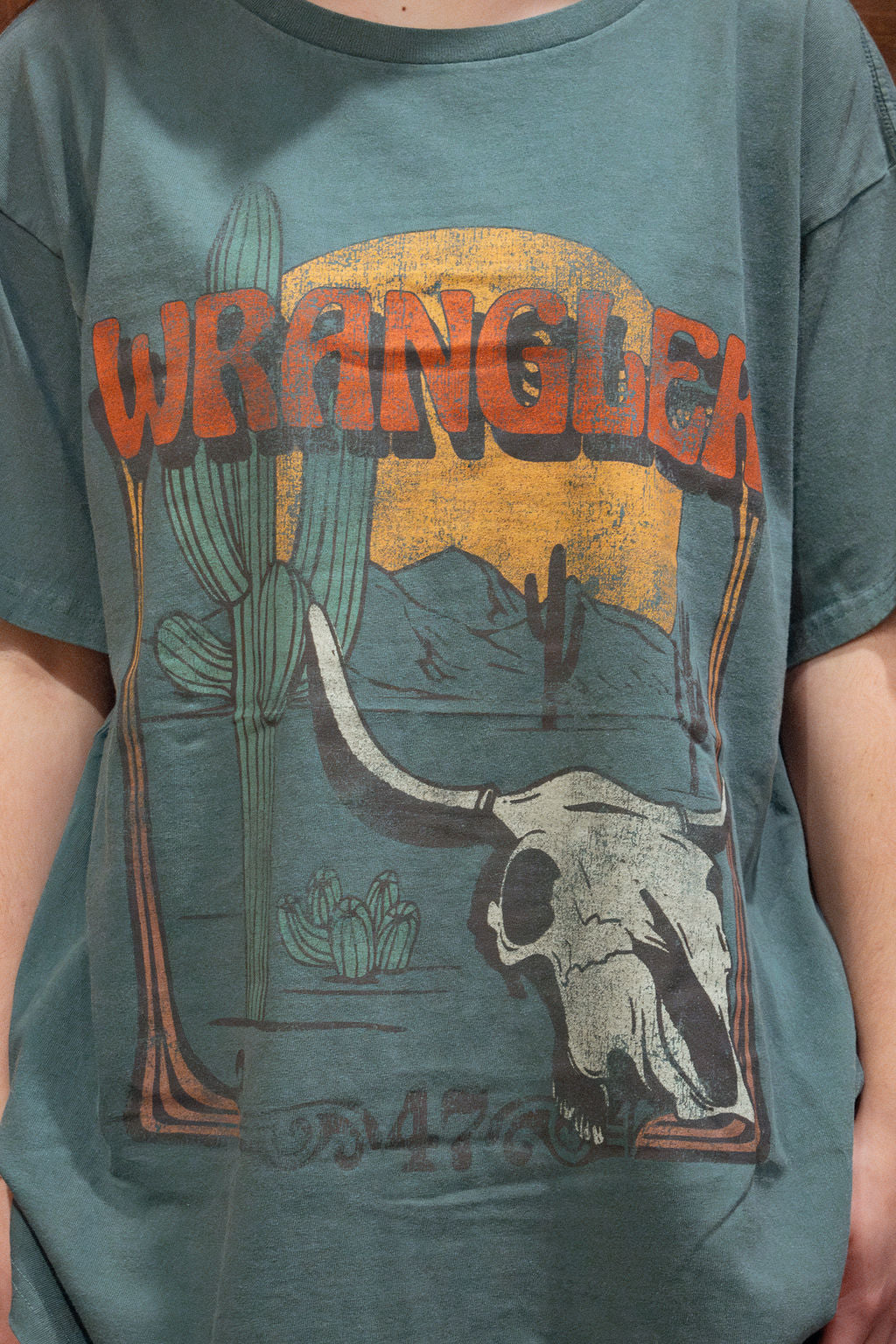 Wrangler: Women's Western Graphic Oversized Tee