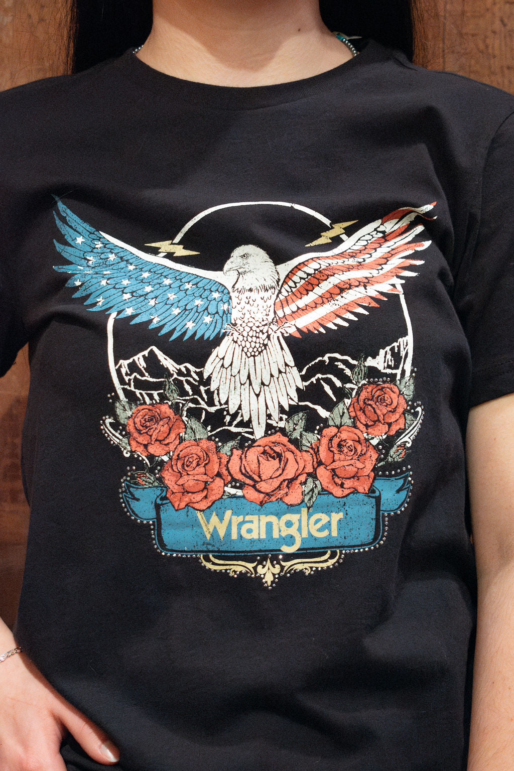 Wrangler: Women's Nostalgia Logo Regular Fit Tee