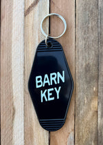 Load image into Gallery viewer, &quot;Barn Key&quot; Motel Keychain
