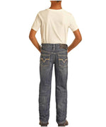 Load image into Gallery viewer, Rock &amp; Roll Denim Boys Embossed Revolver Jeans
