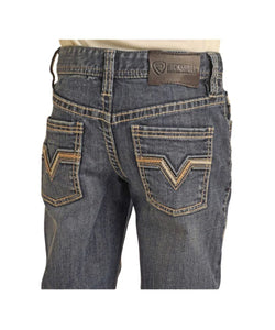 Rock & Roll Denim Boys Embossed Revolver Jeans