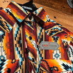 Load image into Gallery viewer, Rock &amp; Roll Denim: Boys Aztec Snap Shirt
