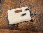 Load image into Gallery viewer, Trinity Ranch Genuine Cowhide &amp; Tooled Mini Wallet
