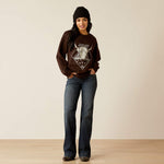 Load image into Gallery viewer, Ariat: Women&#39;s Taurus Oversized Crew Sweatshirt
