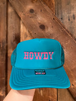 Load image into Gallery viewer, &quot;HOWDY&quot; Embroidered Foam Trucker Hat
