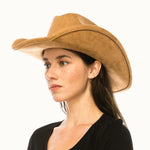 Load image into Gallery viewer, Suede Cattleman Cowboy Hat
