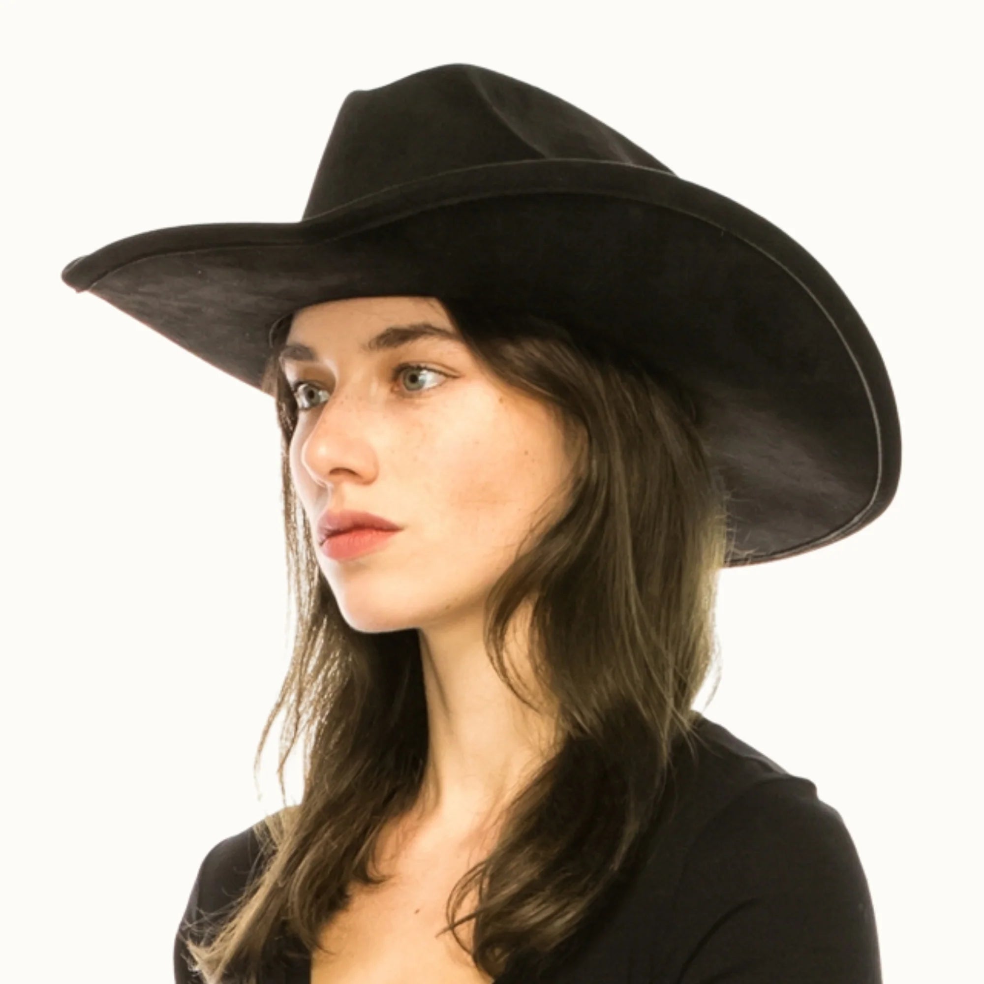 Suede Cattleman Cowboy Hat
