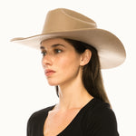 Load image into Gallery viewer, Cattlemen’s Wool Cowboy Hat
