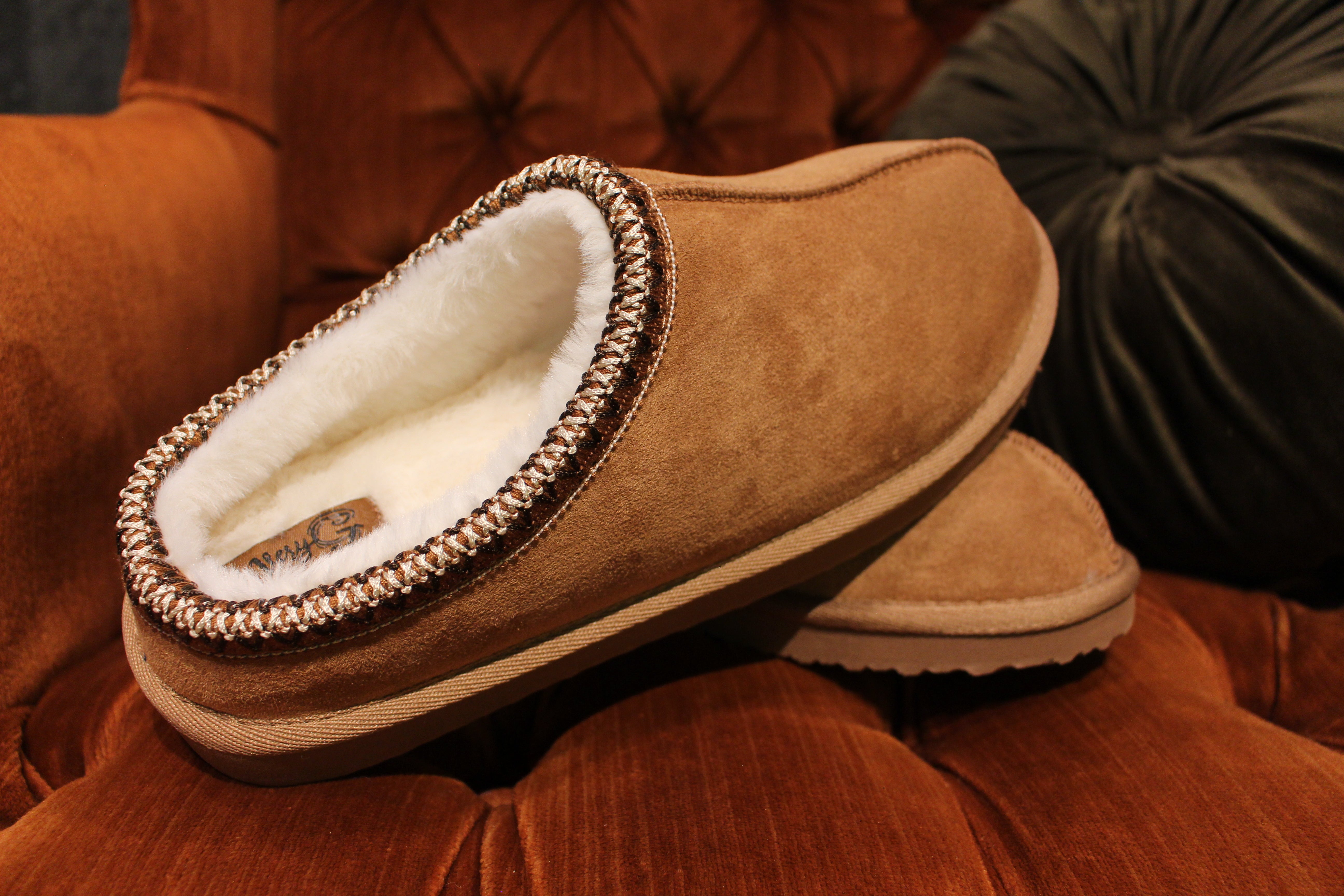 Sparks Women's Tan Slipper