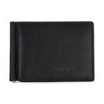 Load image into Gallery viewer, Genuine Leather Men&#39;s Slim Wallet with Money Clip
