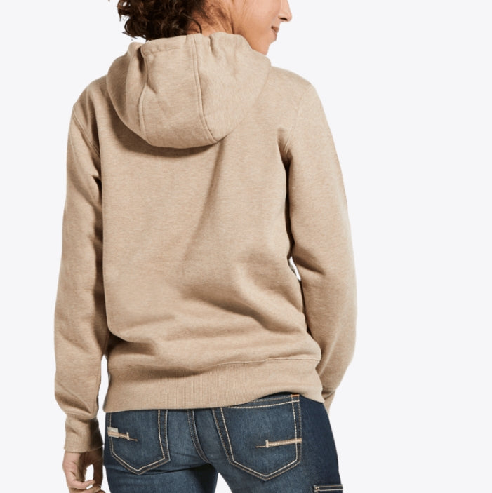 Ariat: Women's Rebar Half Zip Hoodie