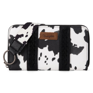 Wrangler: Cow Print Wallet