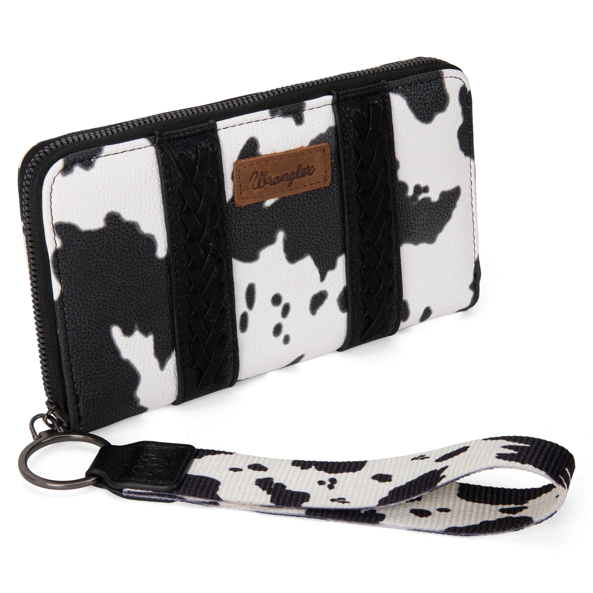 Wrangler: Cow Print Wallet