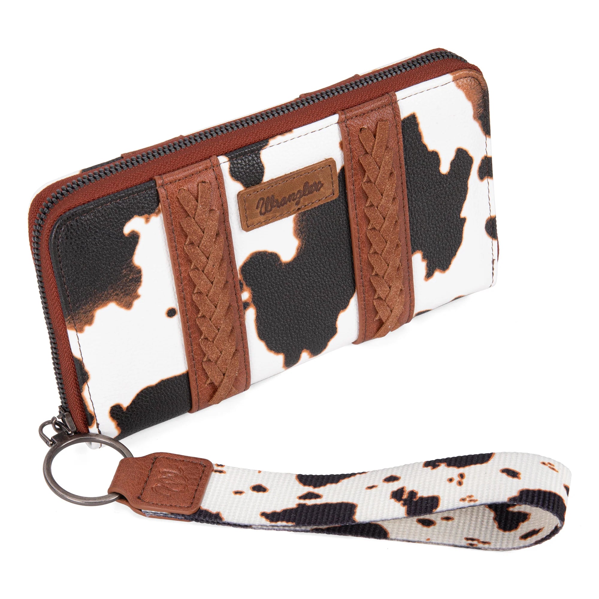 Wrangler: Cow Print Wallet