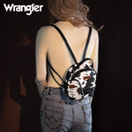 Load image into Gallery viewer, Wrangler: Cowprint Mini Backpack
