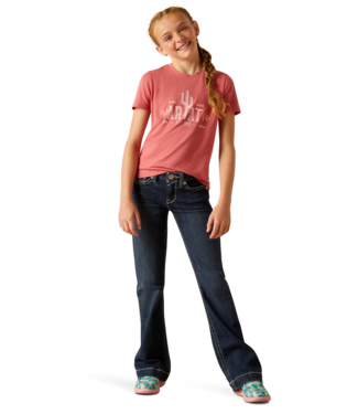 Ariat: Girls Cactus Logo T-Shirt