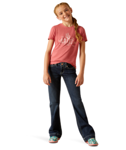 Ariat: Girls Cactus Logo T-Shirt