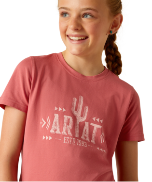 Ariat: Girls Cactus Logo T-Shirt