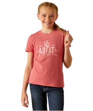 Ariat: Girls Cactus Logo T-Shirt