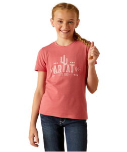 Ariat: Girls Cactus Logo T-Shirt