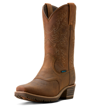 Ariat: Men's Hybrid Roughstock Square Toe Waterproof || Cowboy Boot