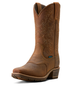 Ariat: Men's Hybrid Roughstock Square Toe Waterproof || Cowboy Boot