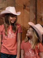 Load image into Gallery viewer, Ariat: Girls Cactus Logo T-Shirt
