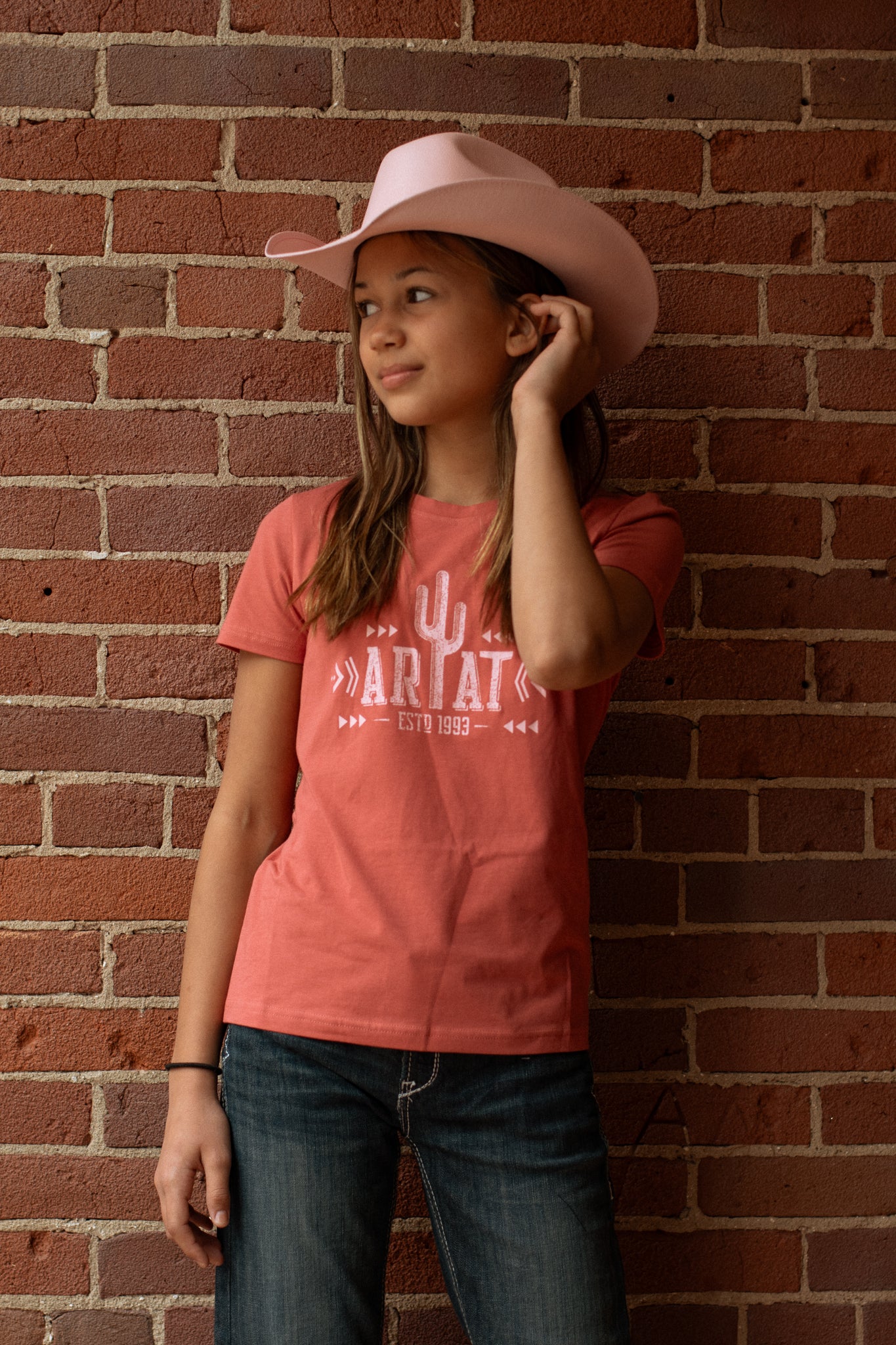 Ariat: Girls Cactus Logo T-Shirt