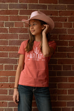 Load image into Gallery viewer, Ariat: Girls Cactus Logo T-Shirt
