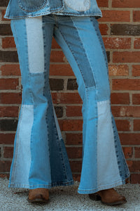 Wrangler® x Lainey Wilson Patchwork Bell Bottoms